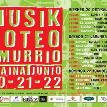 Musik Poteo: Larunbata