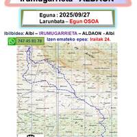 Irumugarrieta, Aldaon eta Albitik txangoa