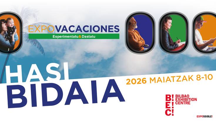 Expovacaciones-ek bere 46. edizioa egingo du maiatzaren 8tik 10era bec-en