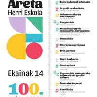 Areta Herri Eskolaren mendeurrena