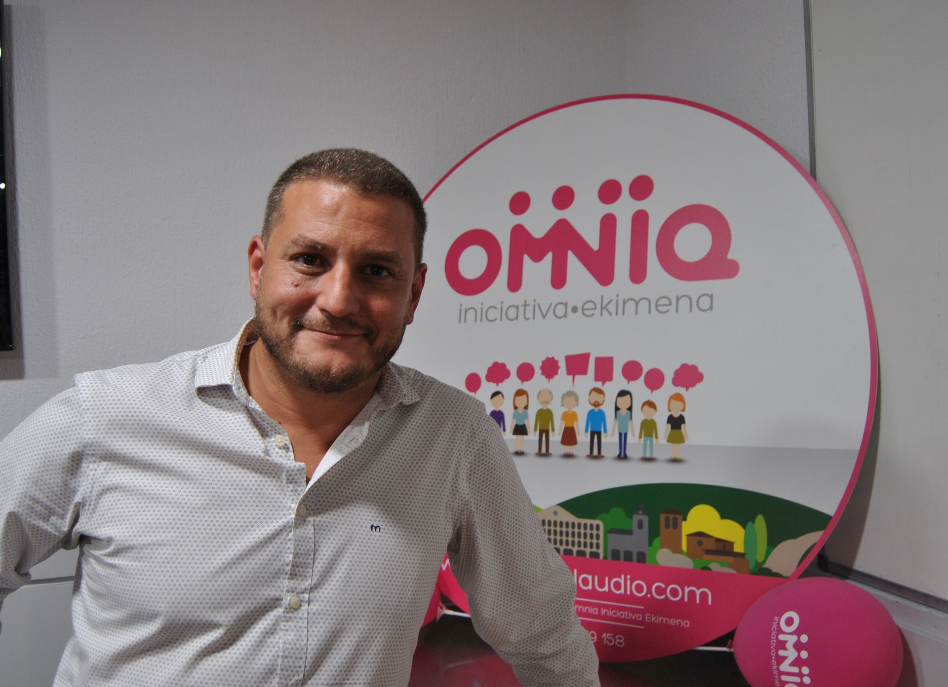 Alvaro Barrios izango da OMNIAren alkategaia 2019ko udal-hauteskundeetan