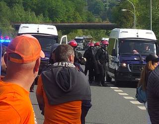 Tubos Reunidoseko bi langile identifikatu ditu Ertzaintzak gaurko mobilizazioan