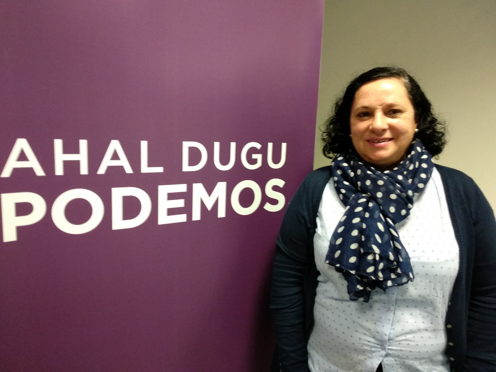"Podemosen egoitza irekitzeak ilusioa itzuli digu"