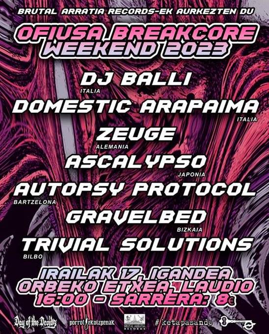 Ofiusa Breakcore Weekend 2023