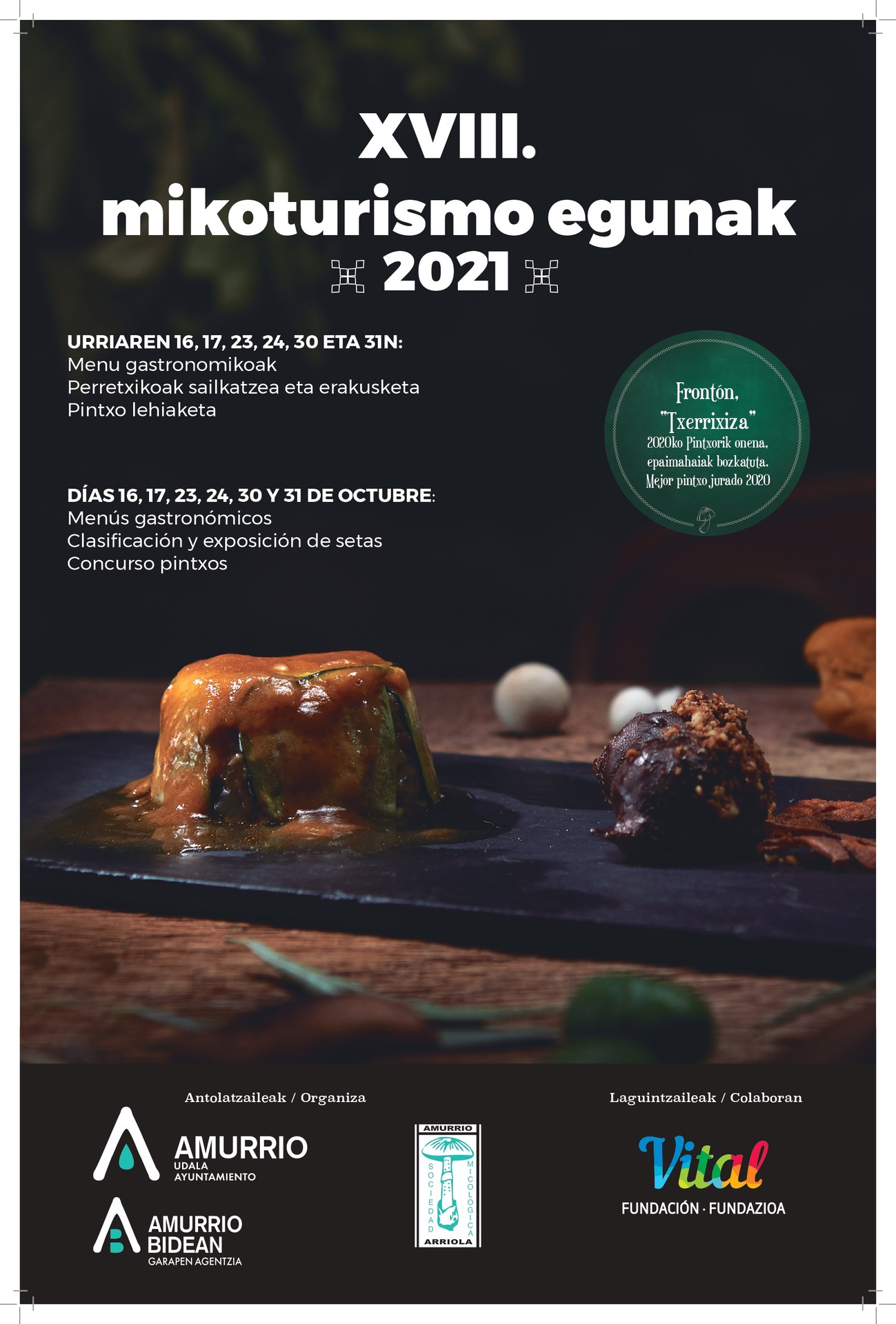 Larunbatean hasiko da "Mikoturismo egunak" jaialdiaren beste hitzordu bat Amurrion
