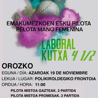 Emakumezkoen Master Cup eskupilota txapelketa