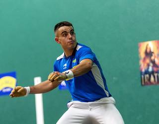 Sanferminetako torneoko finalera iritsi dira Larrazabal eta Mariezkurrena