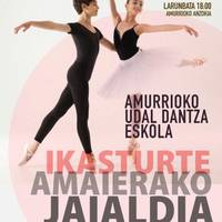 Amurrioko udal dantza eskolaren ikasturte amaierako jaialdia