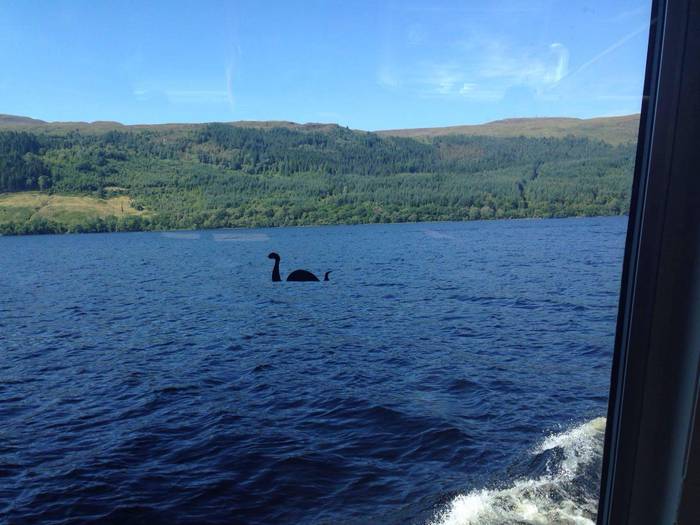 Nessie. Loch Ness (Scotland)