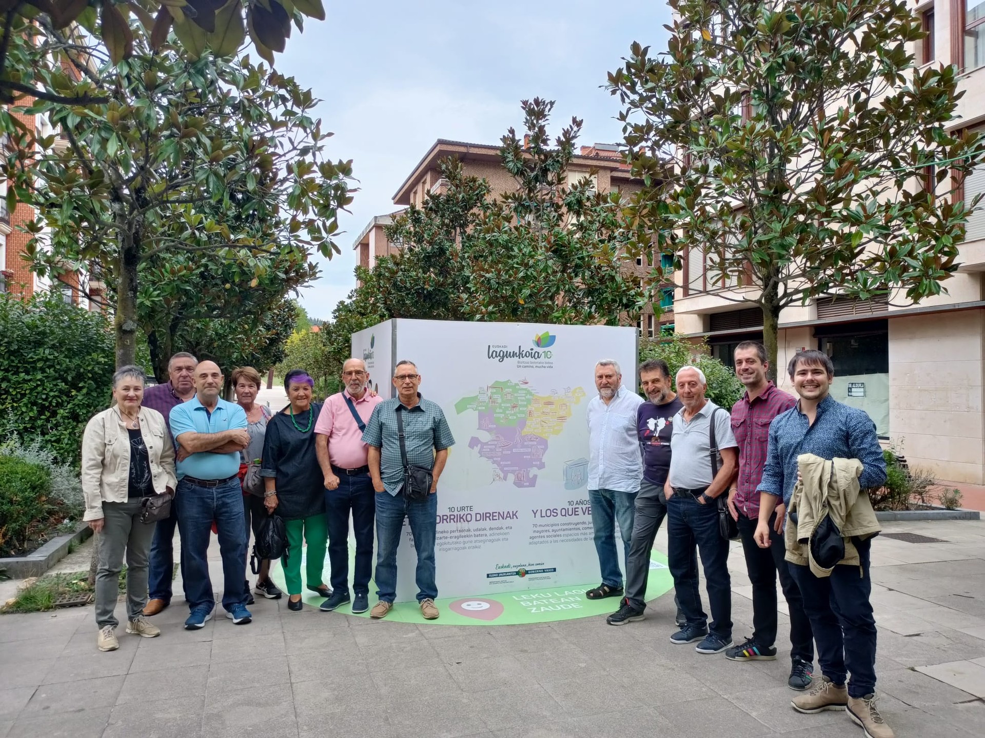 Euskadi Lagunkoiaren kubo ibiltaria Amurriora heldu da