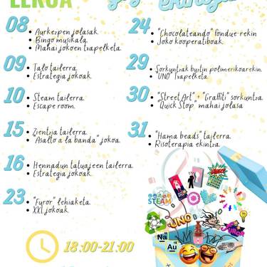 Artziniegako Gaztelekuko jarduerak