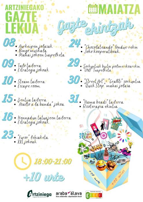 Artziniegako Gaztelekuko jarduerak
