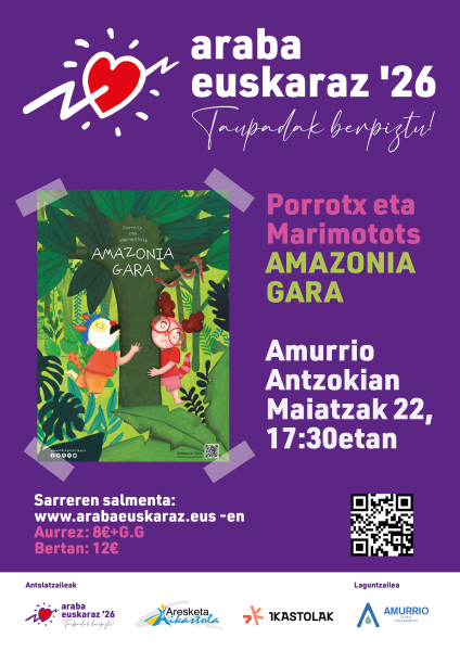 Porrotx eta Marimototsen "Amazonia gara" ikuskizuna