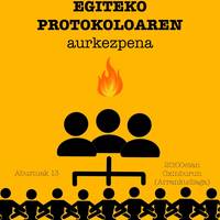 Erasoei aurre egiteko protokoloaren aurkezpena