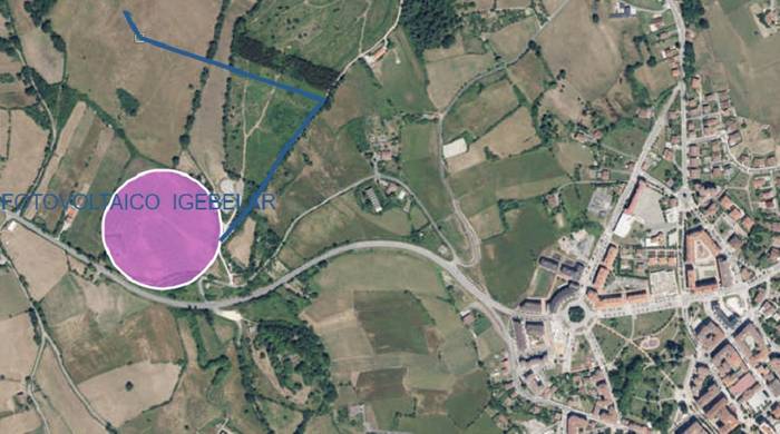 Igebelar eta Krabelin Solar zentral fotovoltaikoek aurrera egiten jarraitzen dute, Aiarako Udalak salatu duenez