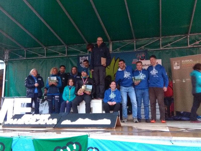 Amurrio Trail Taldeak 3. postua lortu zuen Leitzako Ultra Trailean