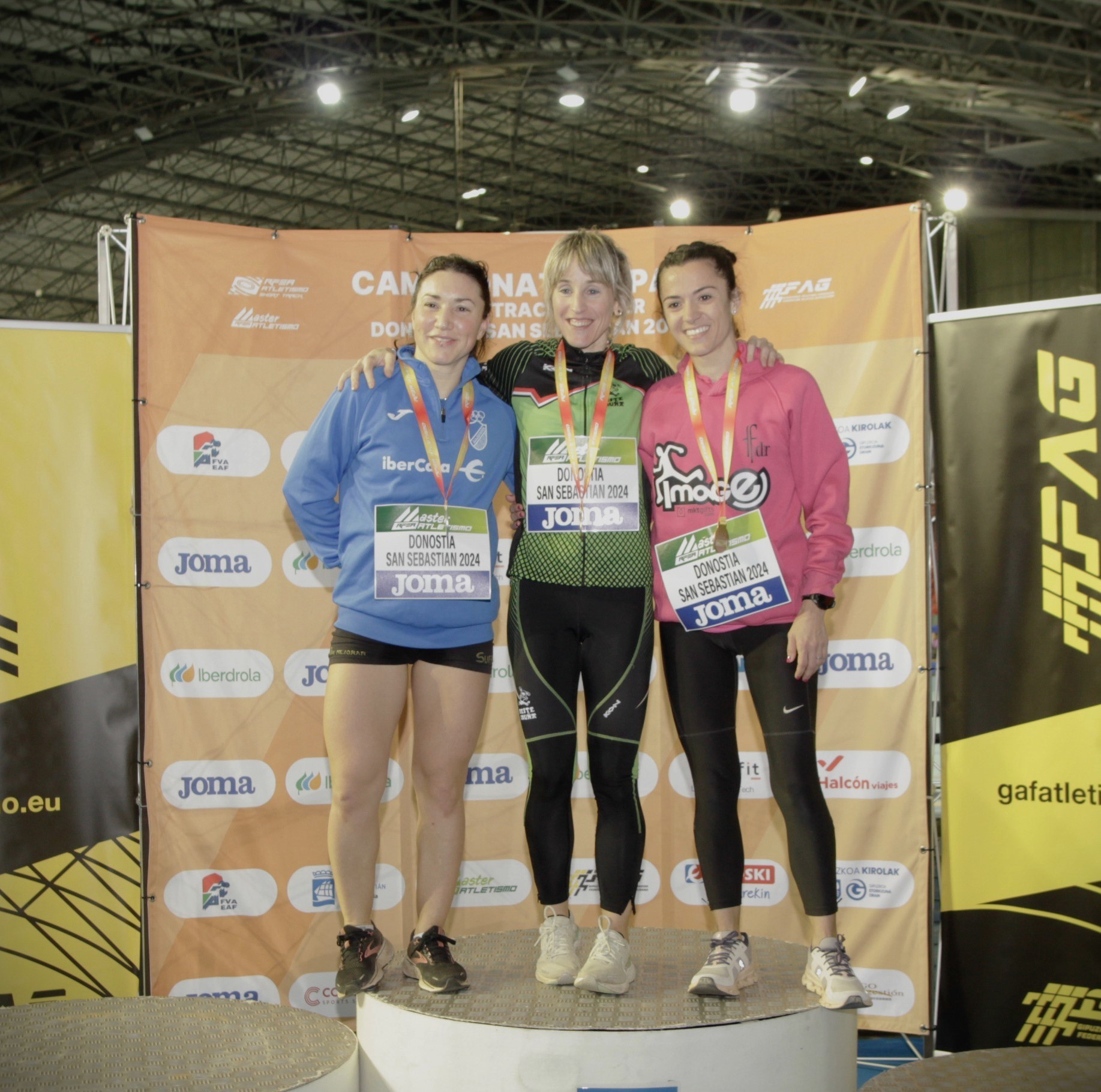 Itxaso Escondrillasek brontzezko domina eskuratu zuen Espainiako Atletismo Master Txapelketan, lesionatuta egon arren