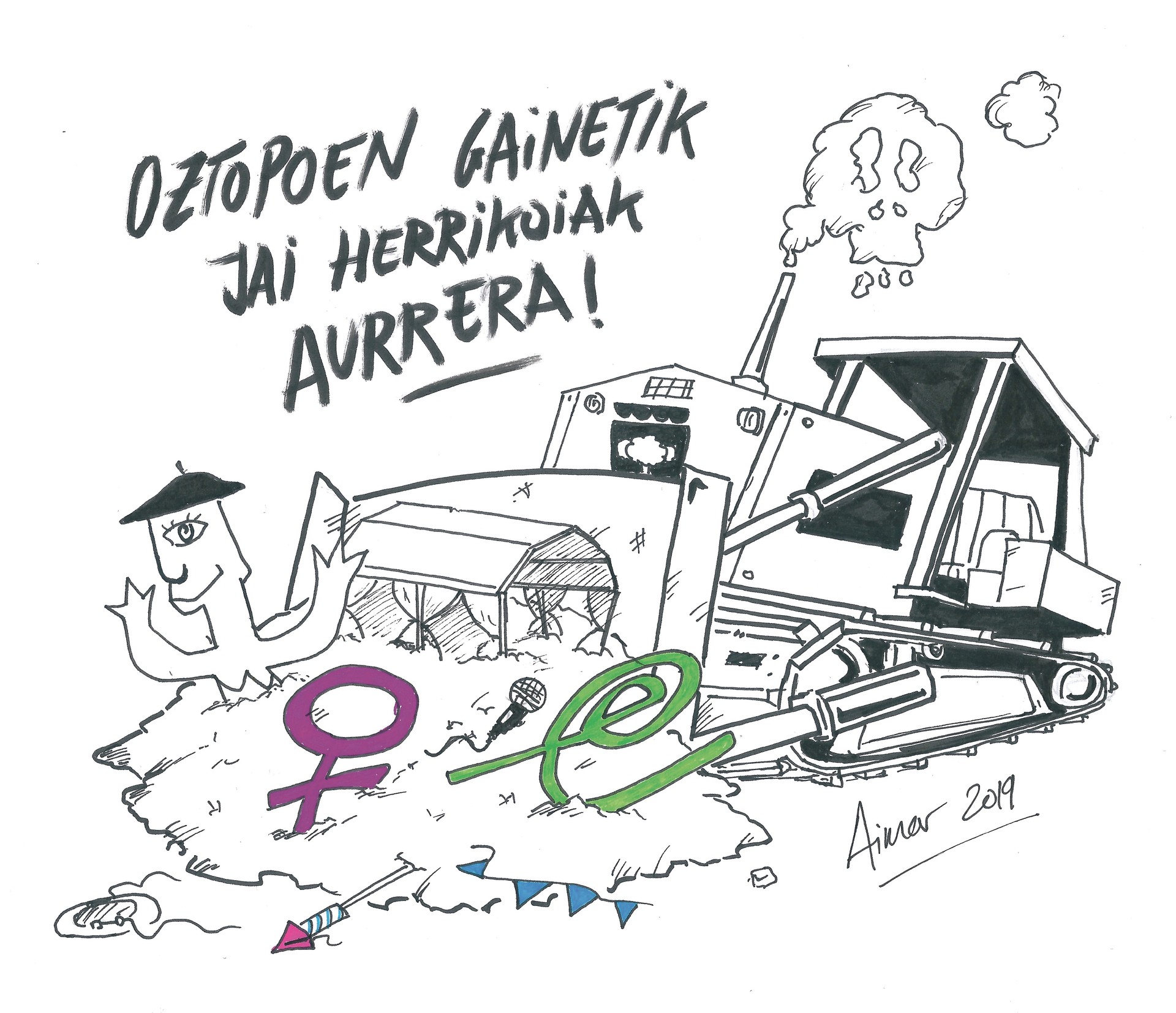 [KOMIKIA] Jai herrikoiak aurrera!