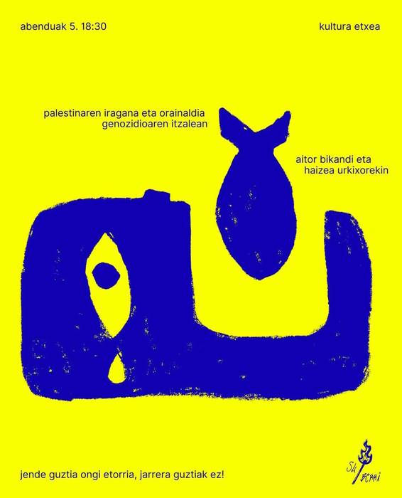 Palestinari buruzko hitzaldia