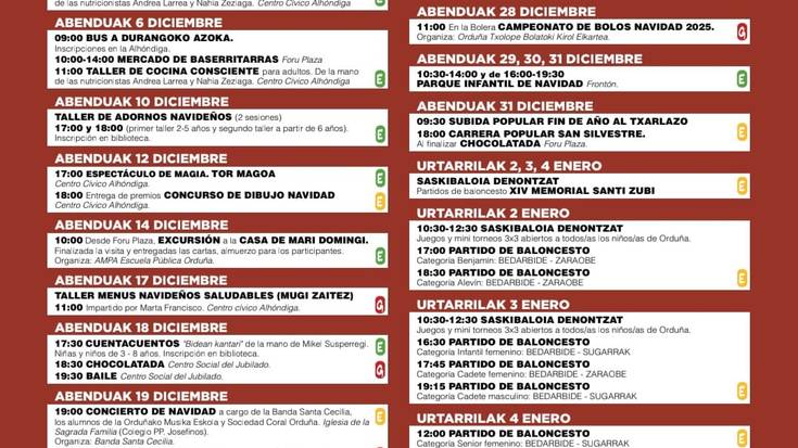 Errege eguneko kalejira, Urduñako auzoetatik