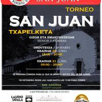 San Juan bolatoki txapelketa