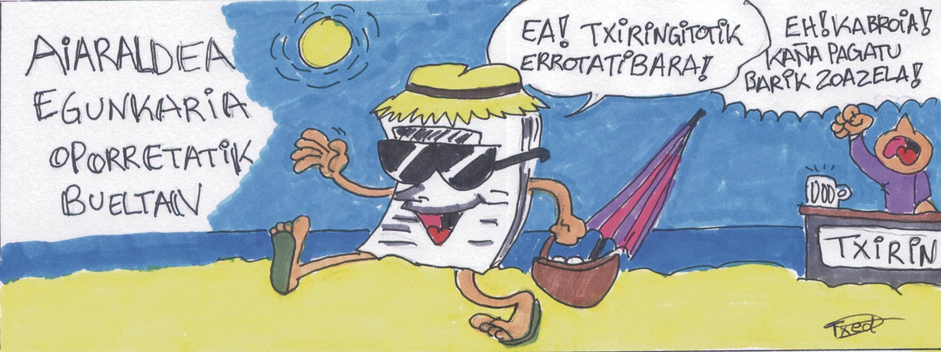 KOMIKIA: Txiringitotik bueltan