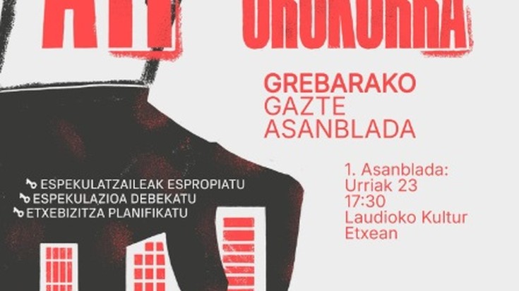 Azaroaren 11ko greba orokorra prestatzeko gazte asanblada