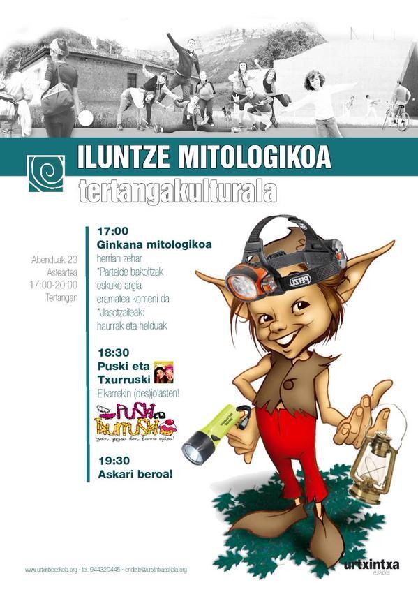 Iluntze mitologikoa | TERTANGA KULTURALA