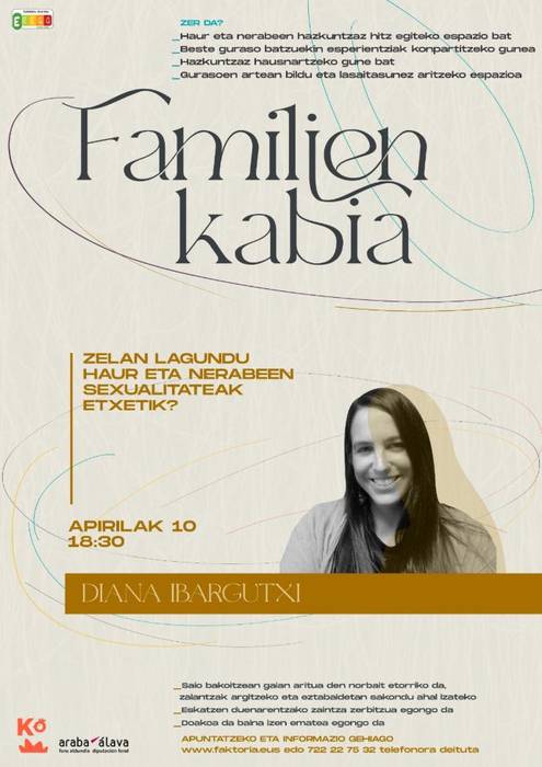 Familien kabia: Zelan lagundu haur eta nerabeen sexualitateak etxetik?