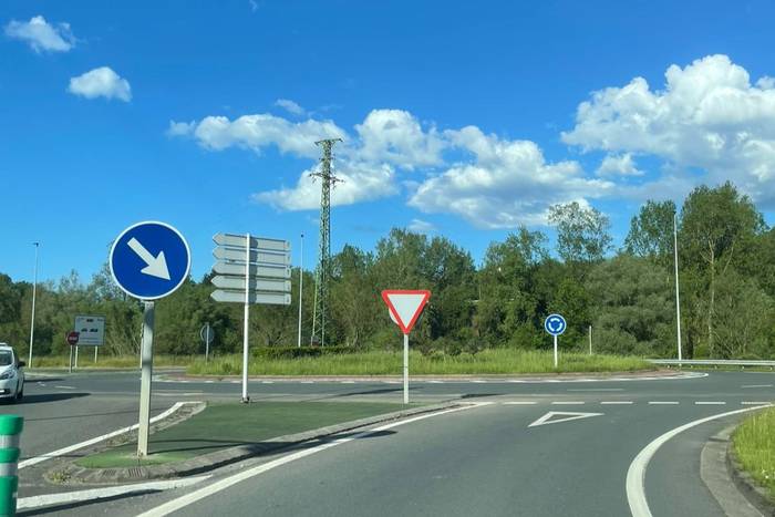 Istripua izan zuen atzo motor gidari batek Arakaldon