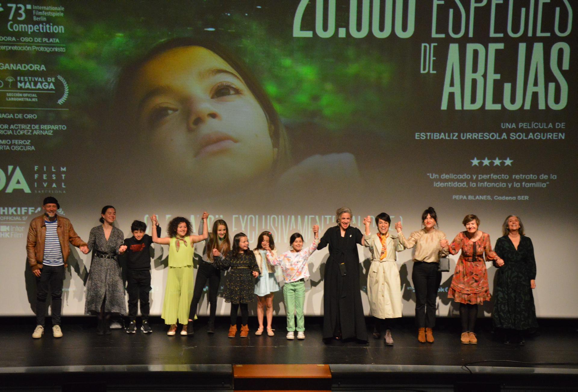 Euskal zinemak inoiz jaso duen harrera beroena ari da izaten ‘20.000 especies de abejas’
