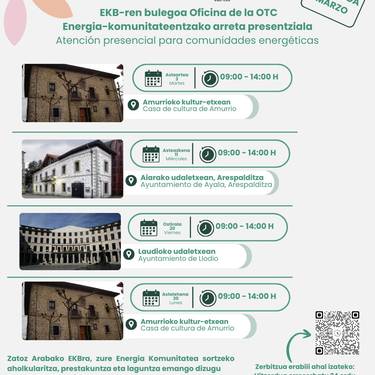 Energia komunitateentzako arreta presentziala
