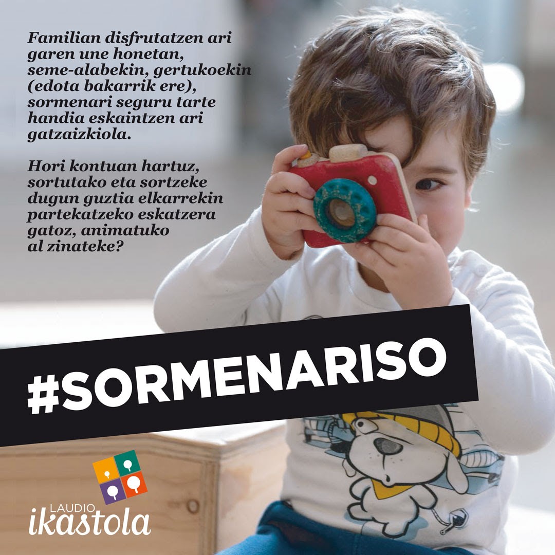 SORMENARI SO! ekimena Laudio Ikastolan
