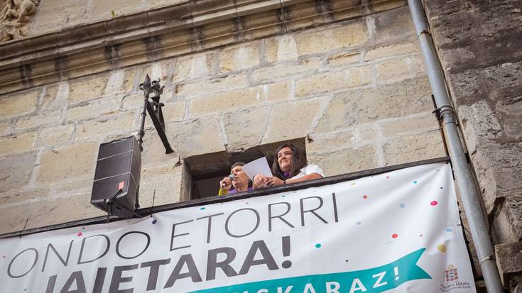 Hasi dira Aiarako Jaiak, eta haiekin batera eskualdeko festa-maratoia