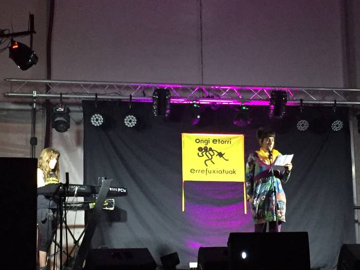 Errefuxiatuen aldeko jaia