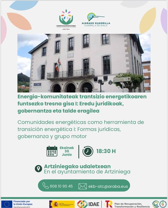 'Energia-komunitateak trantsizio energetikoaren funtsezko tresna gisa'