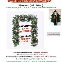 Gabonetako sukaldaritza tailerra