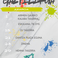 DJ tailerra Aiarako gaztelekuan
