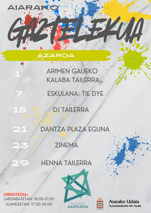 DJ tailerra Aiarako gaztelekuan