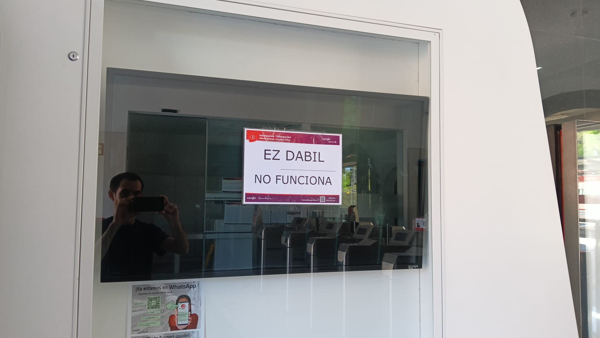 Itxaropena, urtebete igaro denean itzalaldia gertatu zenetik