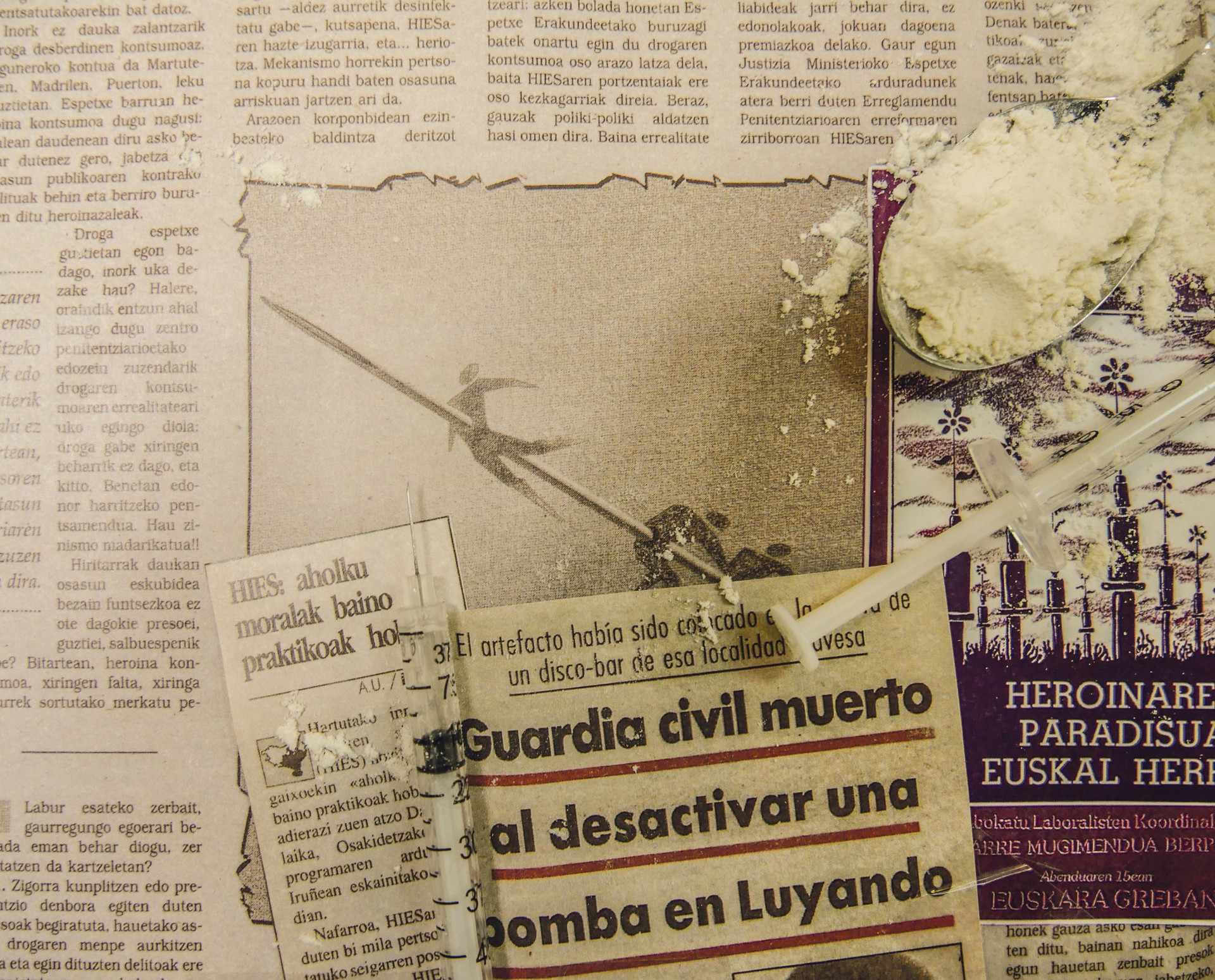 Heroina Aiaraldean: aztarna ofizialik utzi ez duen tragedia