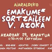 Aiaraldeko Emakume* Sortzaileen V. Azoka