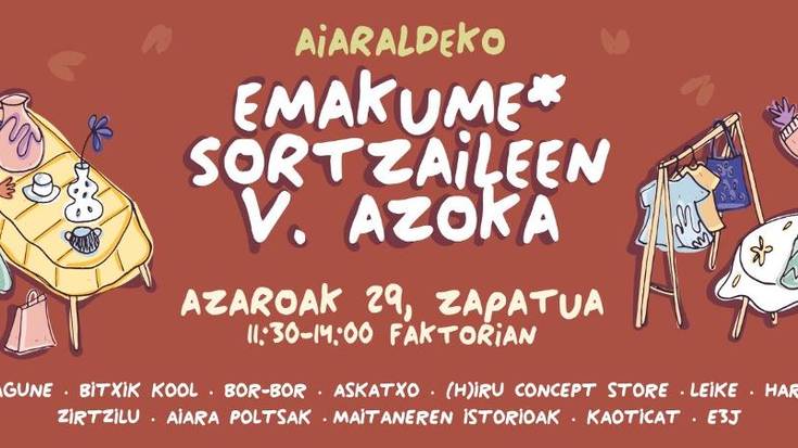 Aiaraldeko Emakume* Sortzaileen V. Azoka