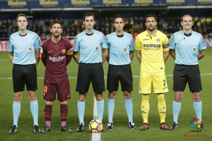 Aimar Velasco, elitezko futbolean epaile