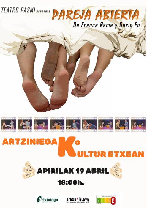 Antzezlana: 'Pareja abierta'