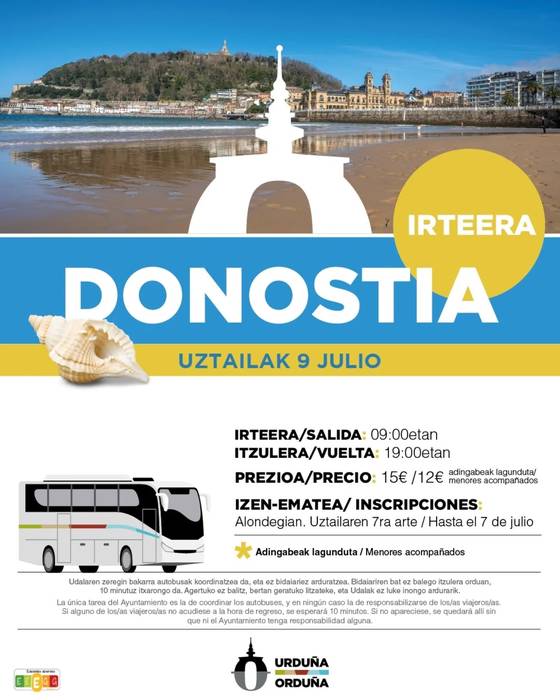 Donostira irteera