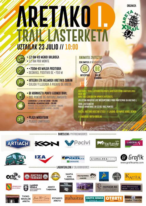 Aretako I. Trail Lasterketa