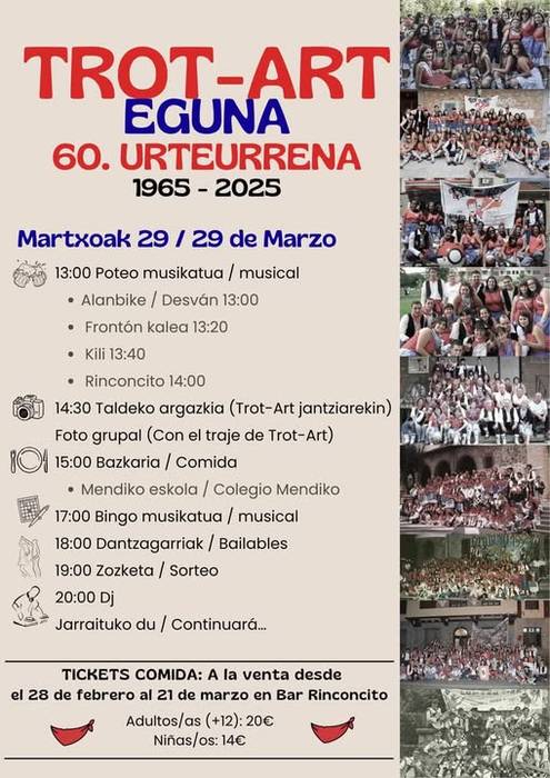 Trot Art kuadrillaren 60. urteurren jaia