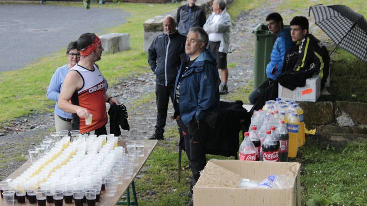 Pello Moreno eta Zenaide Alvarez garaile Santa Luziako III. Erronka Bertikalean