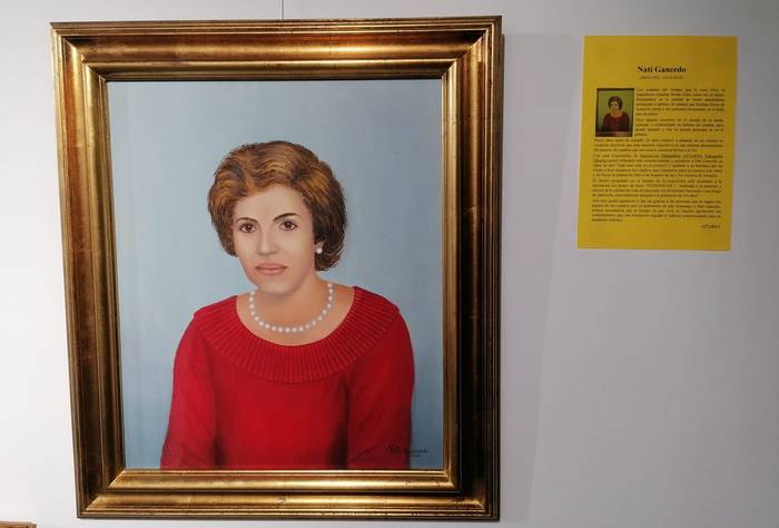 Ostegunean abiatuko da Nati Gancedoren margolanen salmenta solidarioa